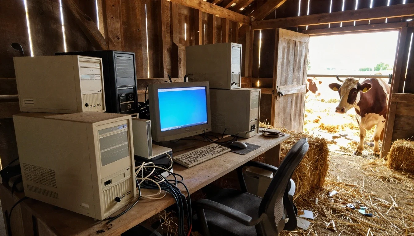 Фермерский ПК на Windows XP «обслуживал» 14-летний внук: чем закончился выезд специалиста
