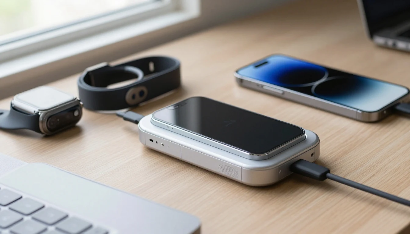 Складная зарядка Anker Prime 3-в-1 со скидкой 34%: MagSafe на 25 Вт для iPhone, Apple Watch и AirPods