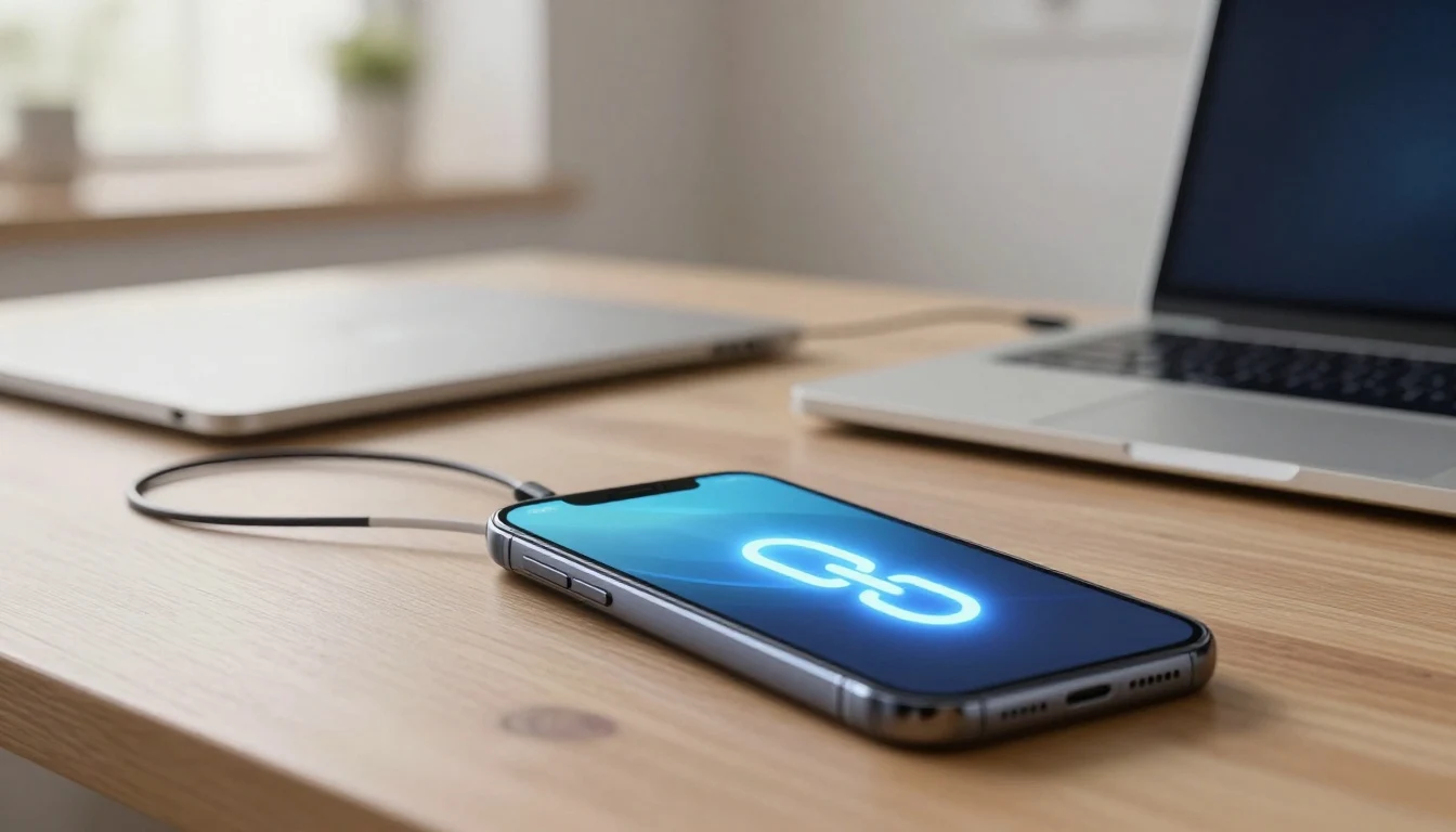 Цепочка в статус-баре iPhone: что означает значок и как его убрать